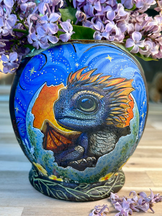 Dragon Egg Vase
