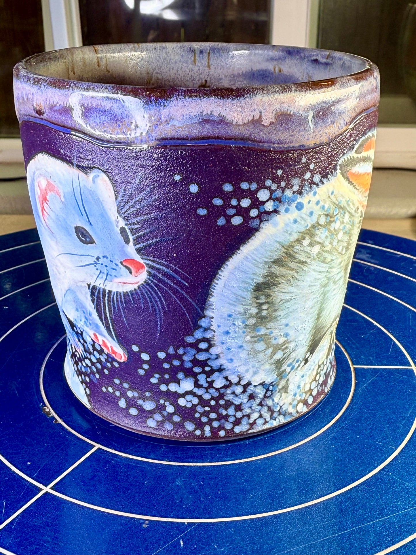 Stoat and Bun mug reserved for Corey ❤️