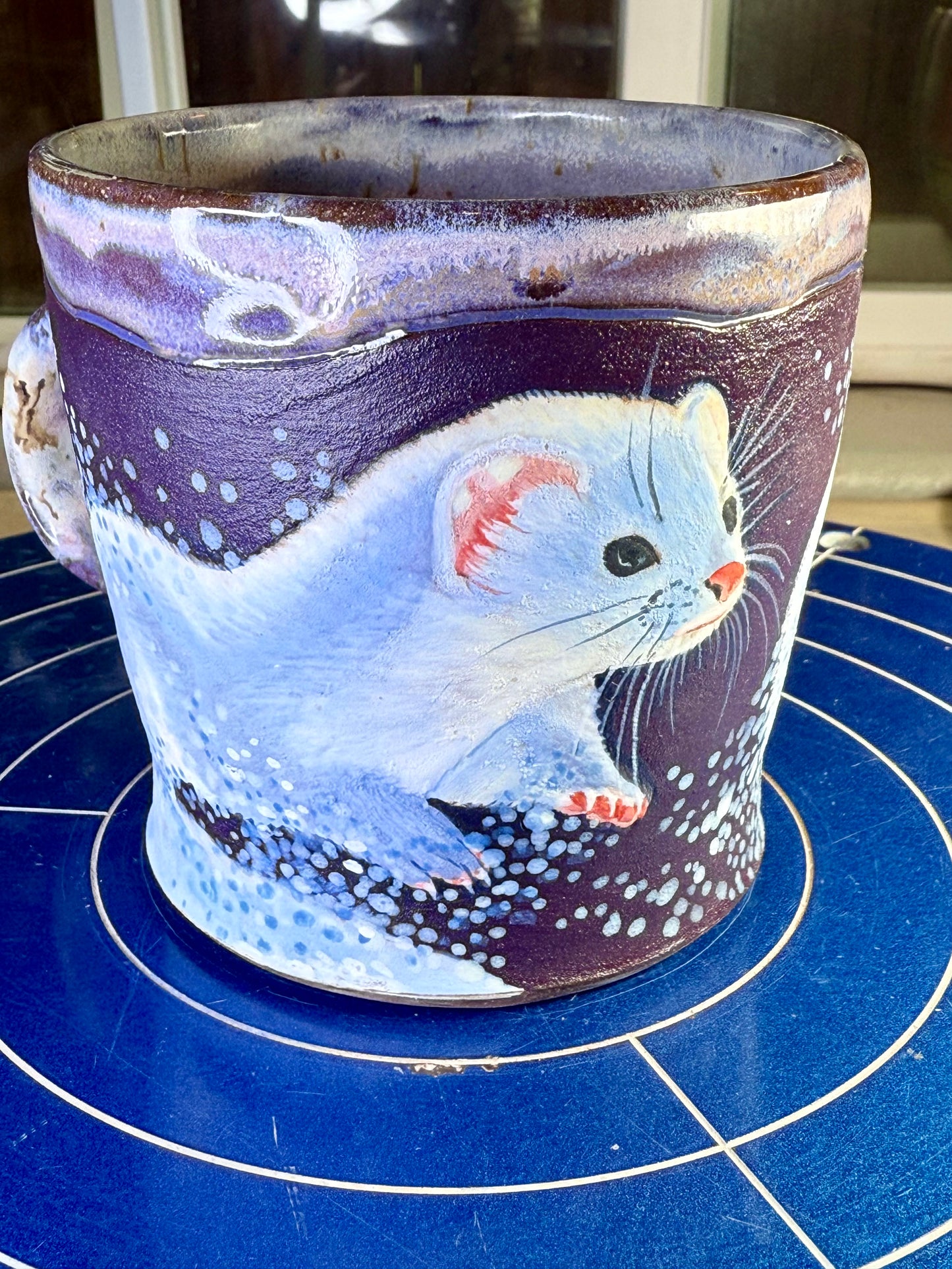 Stoat and Bun mug reserved for Corey ❤️