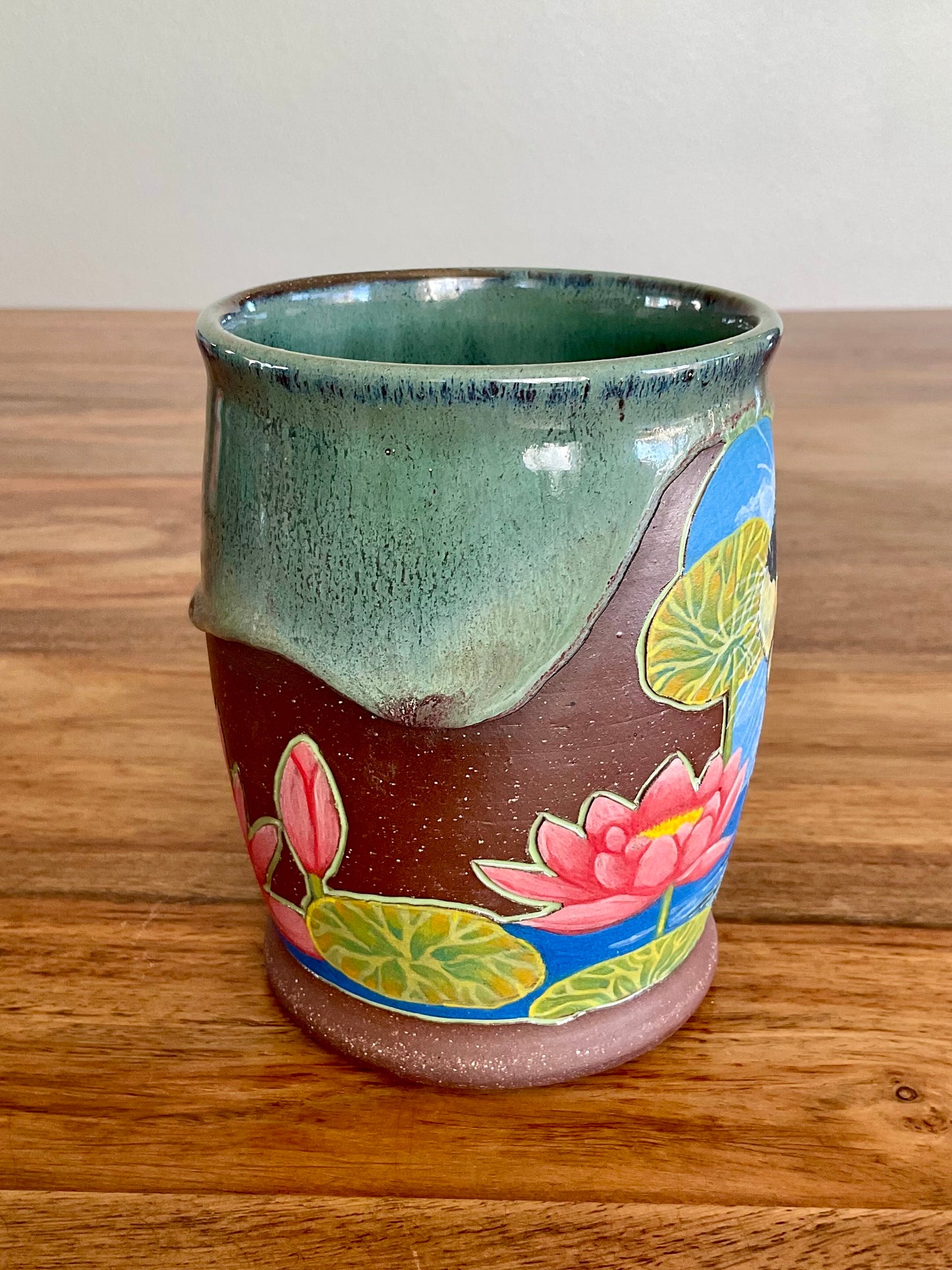 Otter and Lily Mug