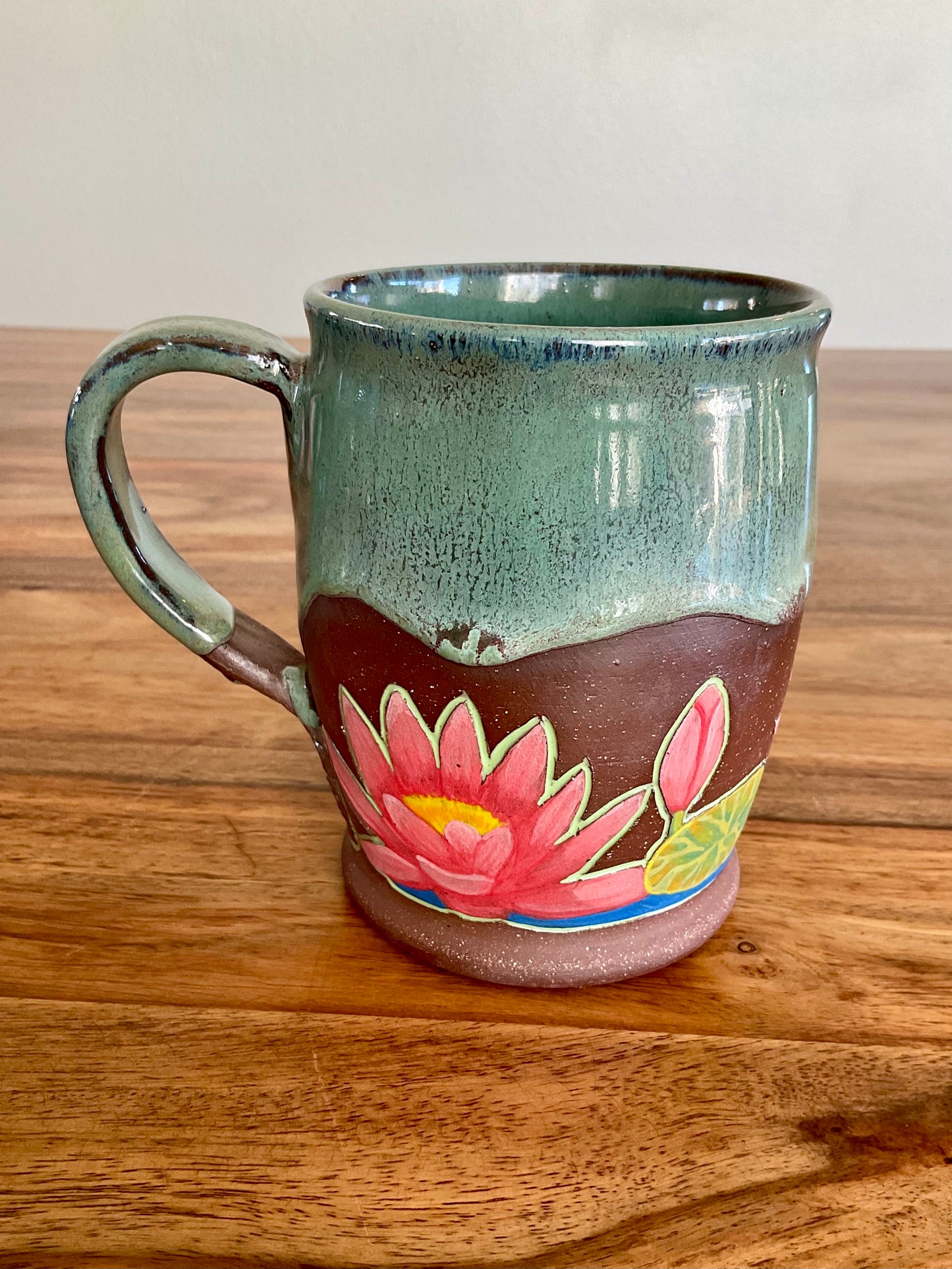 Otter and Lily Mug
