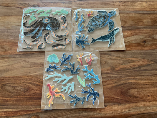 Lot of Handpainted tiles for Regan